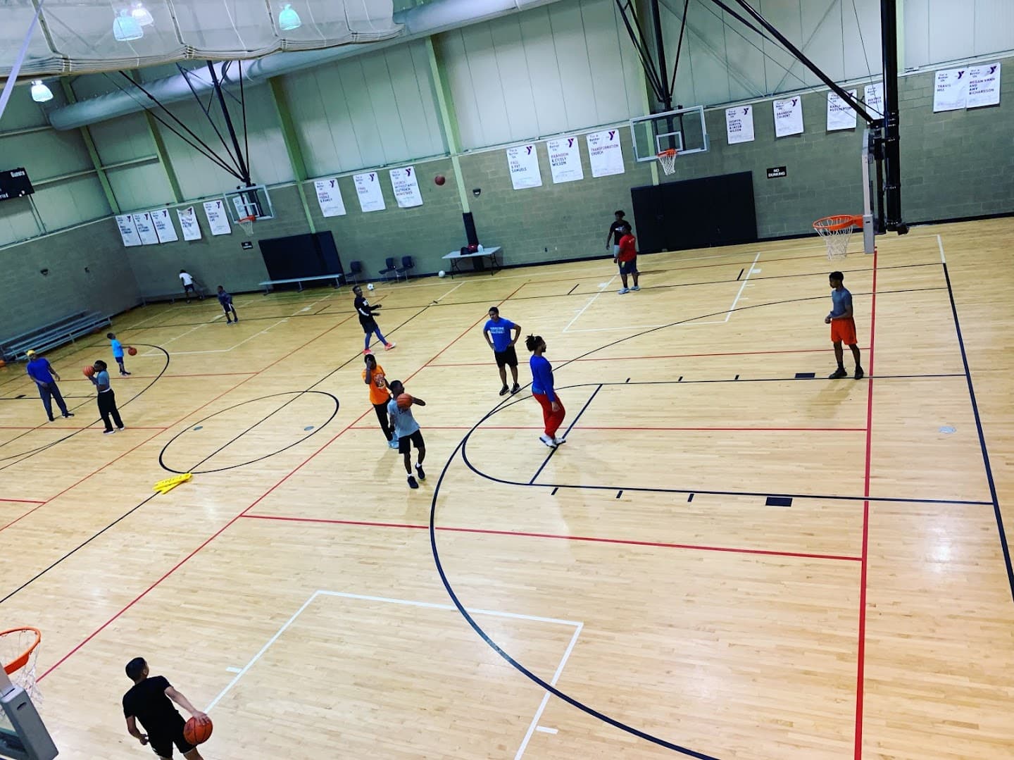 Hutcherson YMCA pickleball courts