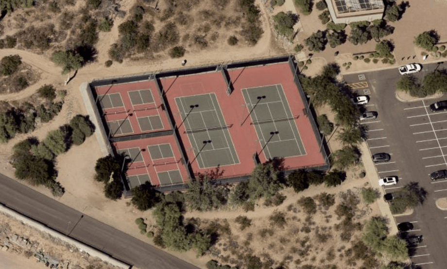 Prospector Park pickleball courts
