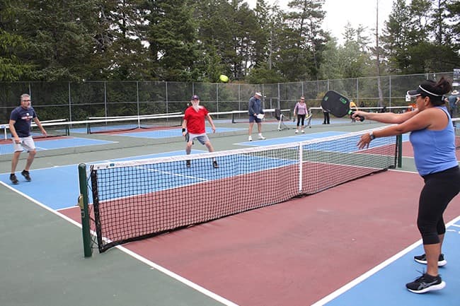 South Western Oregon Community College pickleball courts