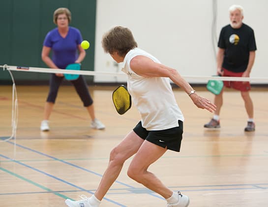 Mandel Jewish Community Center pickleball courts