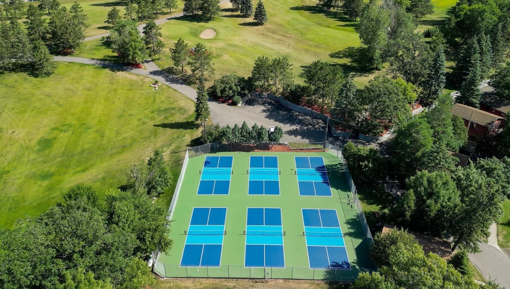 Fair Hills Resort pickleball courts
