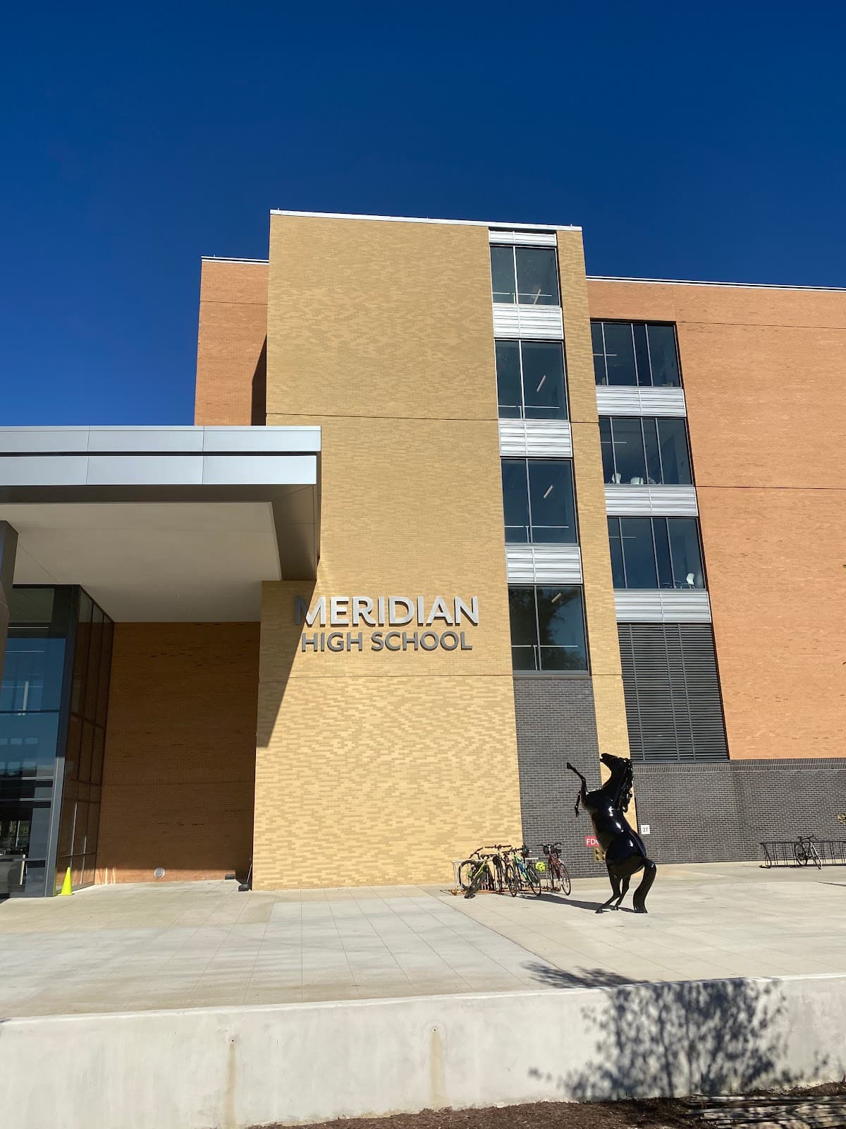 Meridian High School pickleball courts