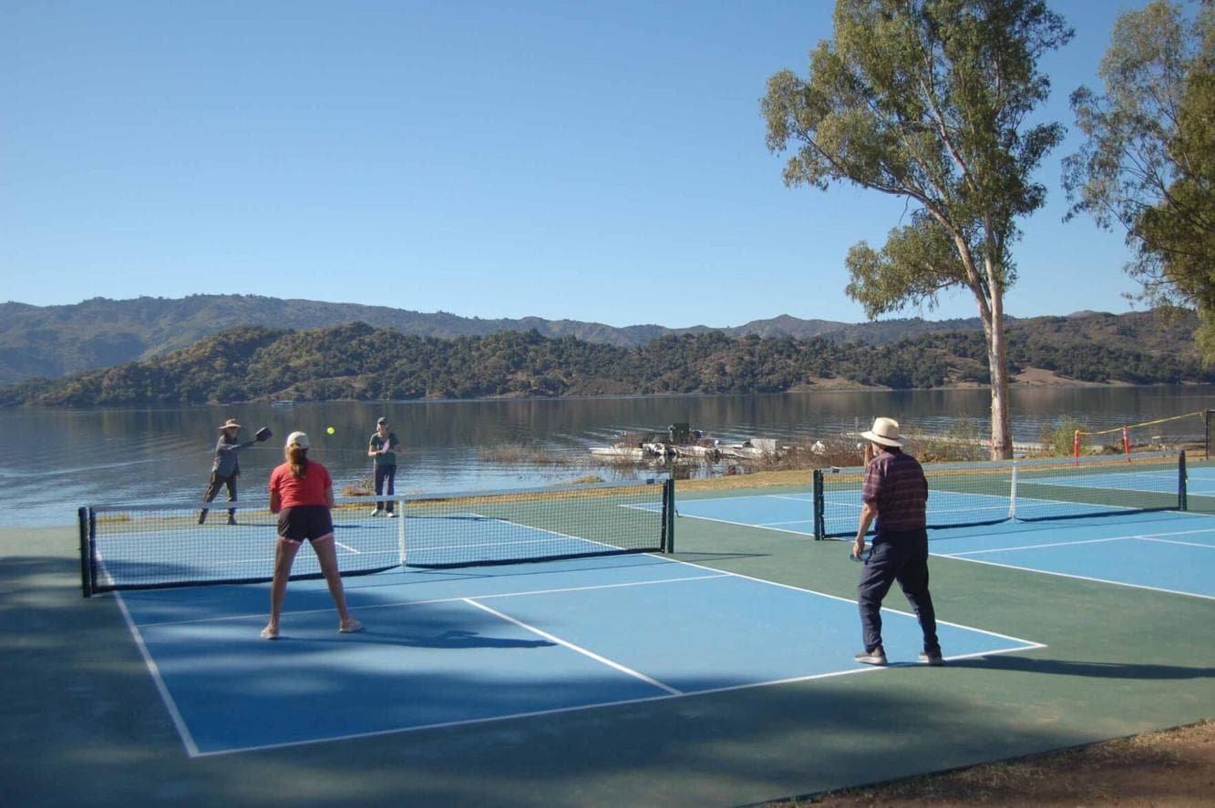Lake Casitas Recreation Area pickleball courts