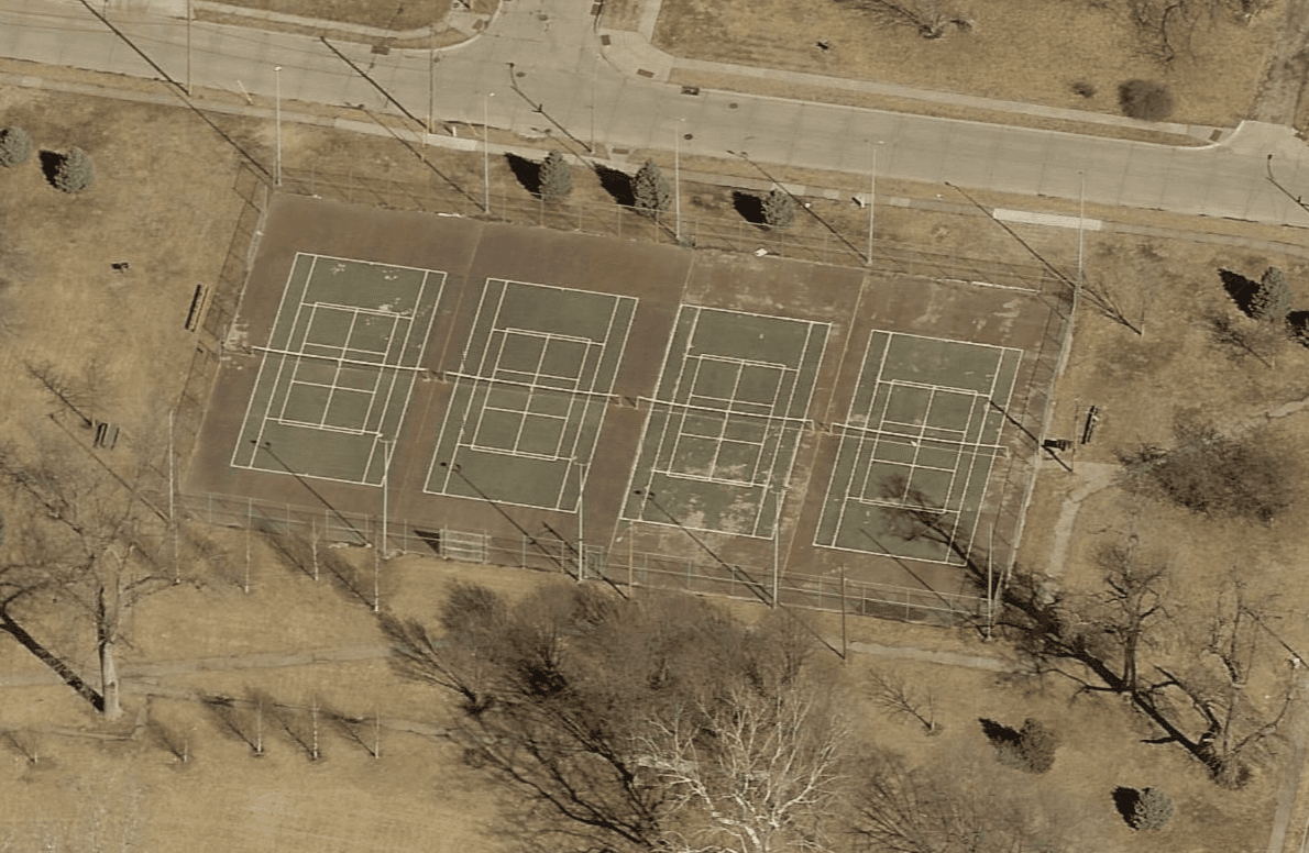 Kountze Park pickleball courts