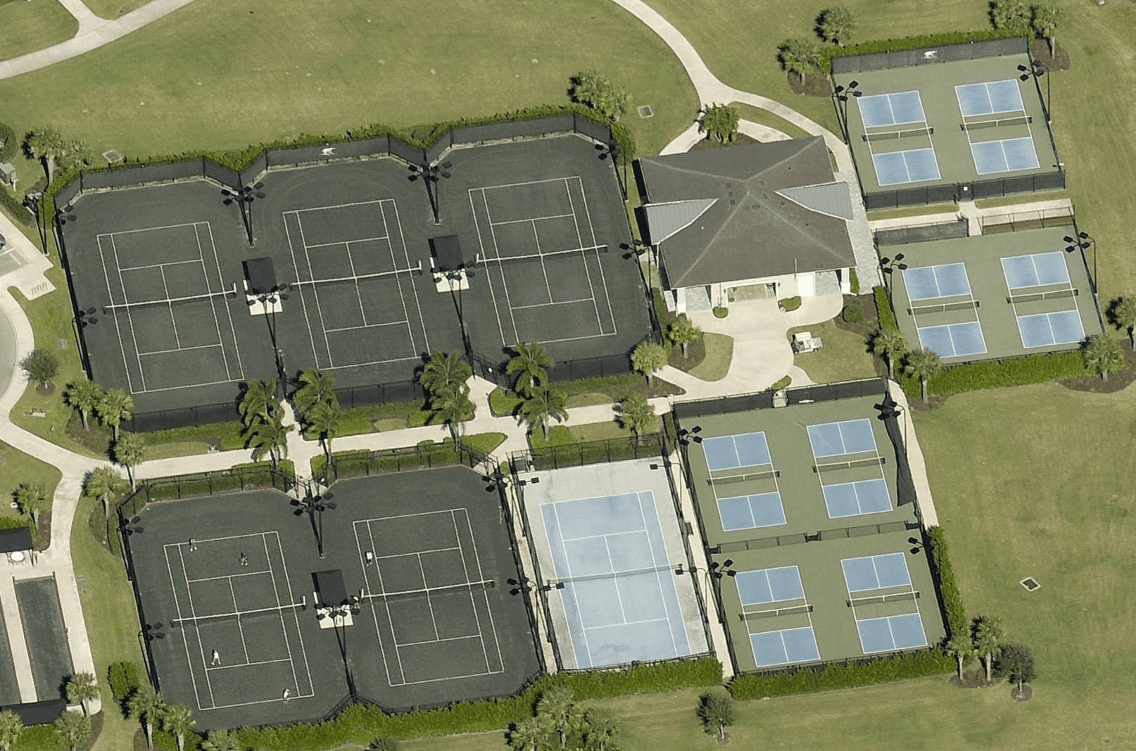 The Place at Corkscrew pickleball courts