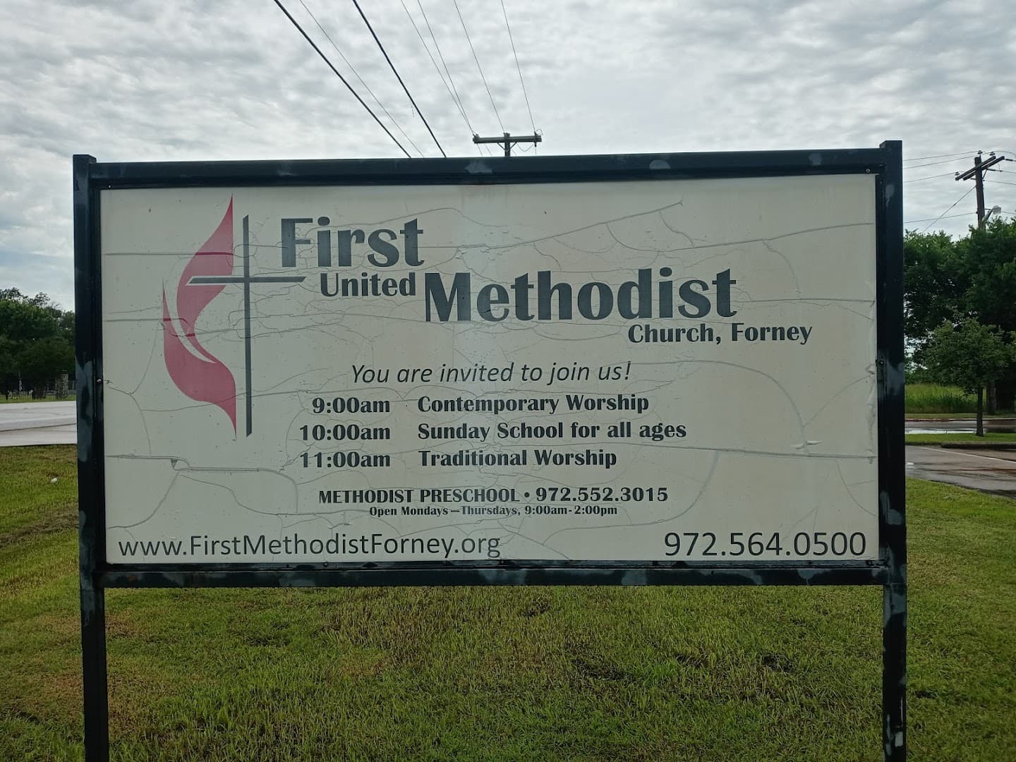 First Methodist Forney pickleball courts