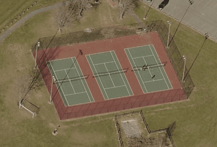Urbana Community Park pickleball courts