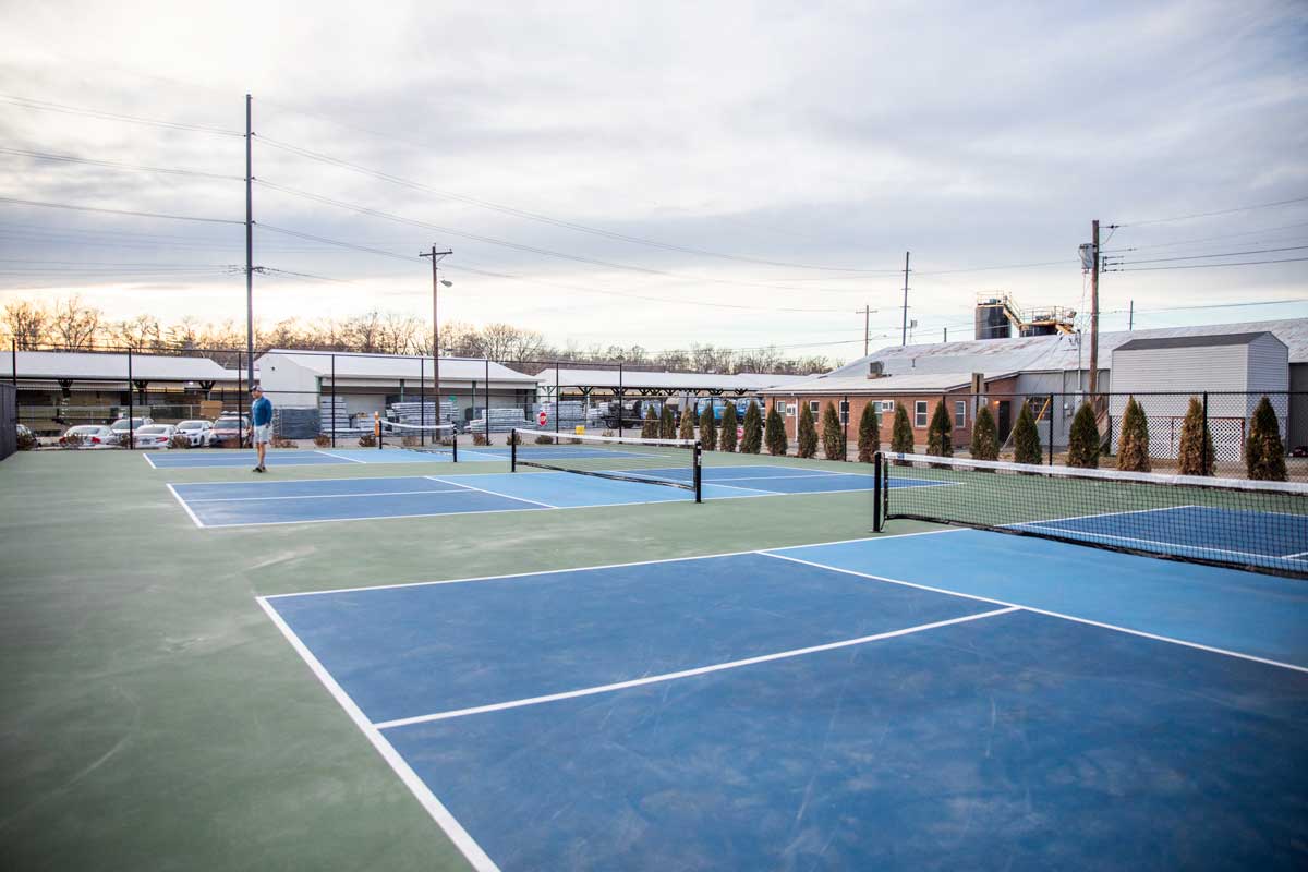 On The Rocks Pickleball Club pickleball courts