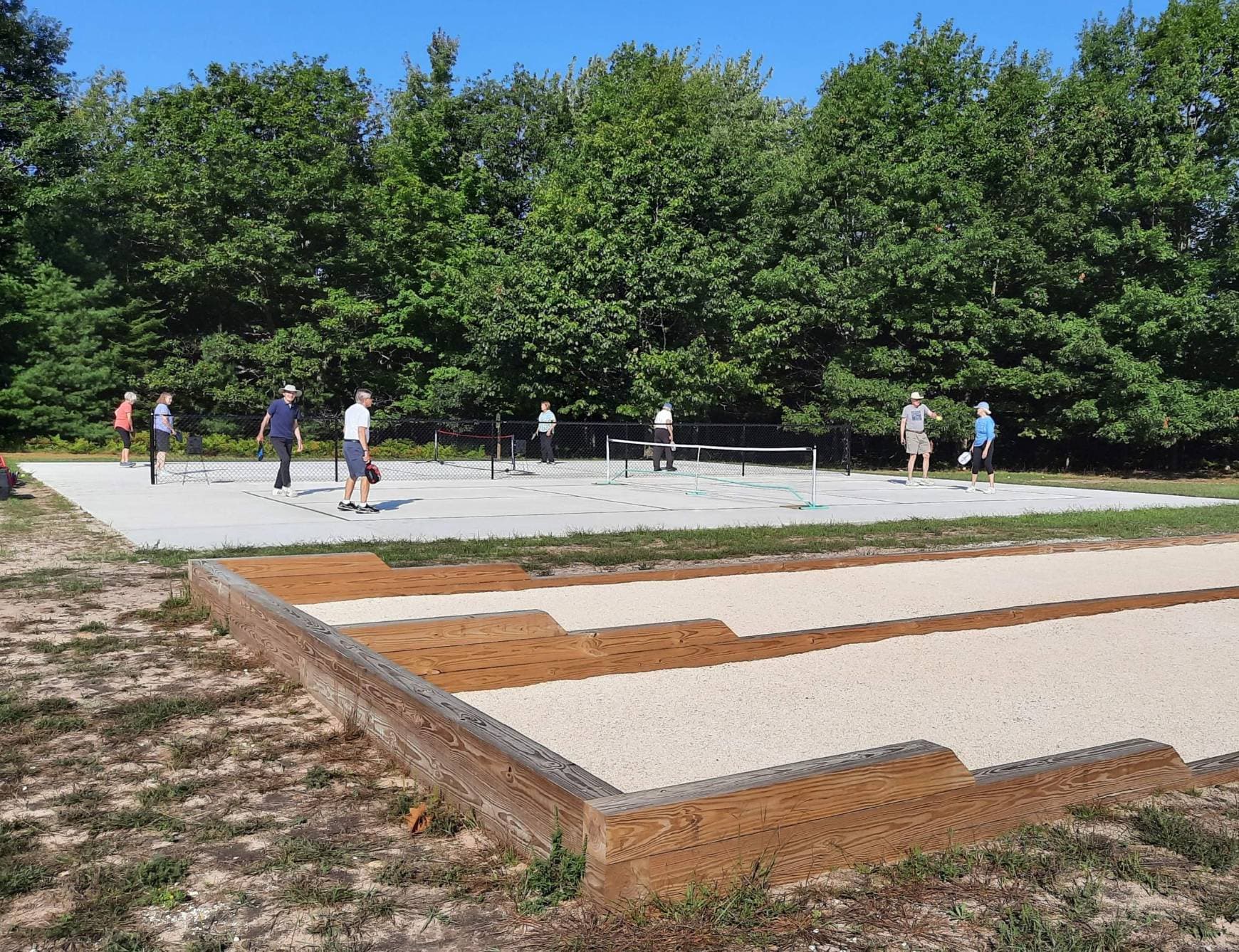 Font Lake Park pickleball courts