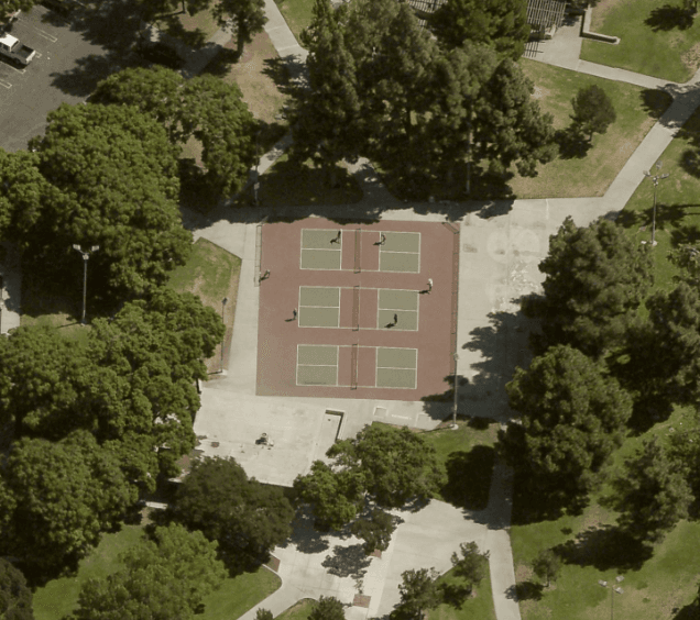 Twila Reid park pickleball courts
