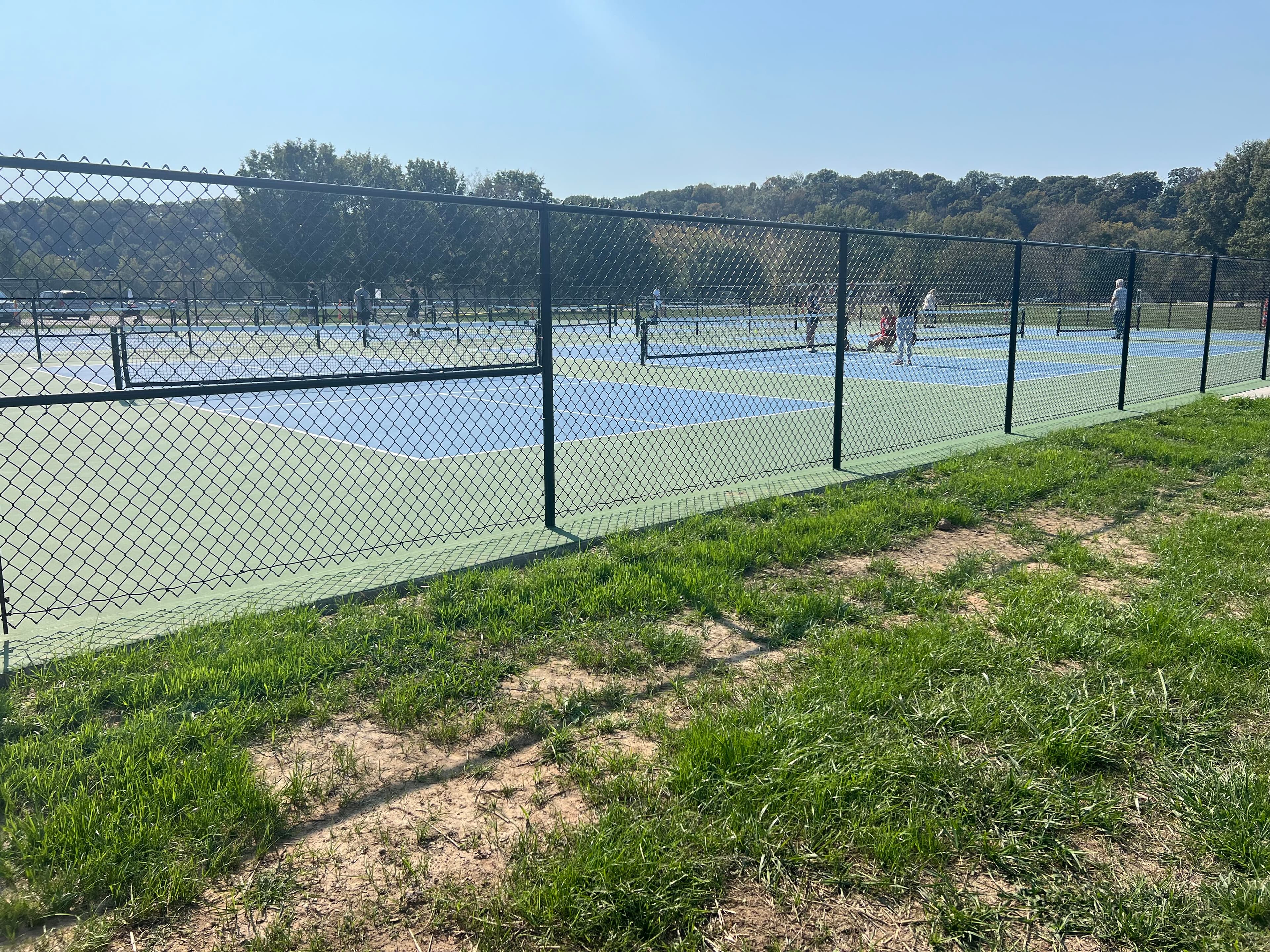Fenton City Park pickleball courts
