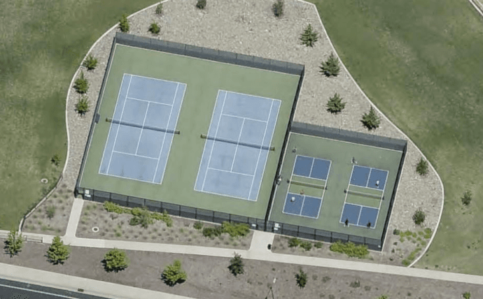 Harry Crabb Park pickleball courts
