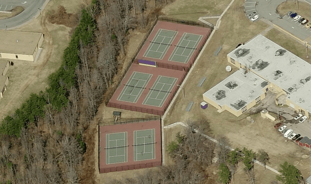 Prince Edward High School pickleball courts