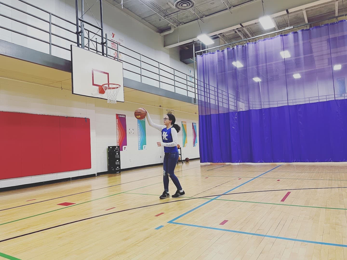 Bourbon County YMCA pickleball courts