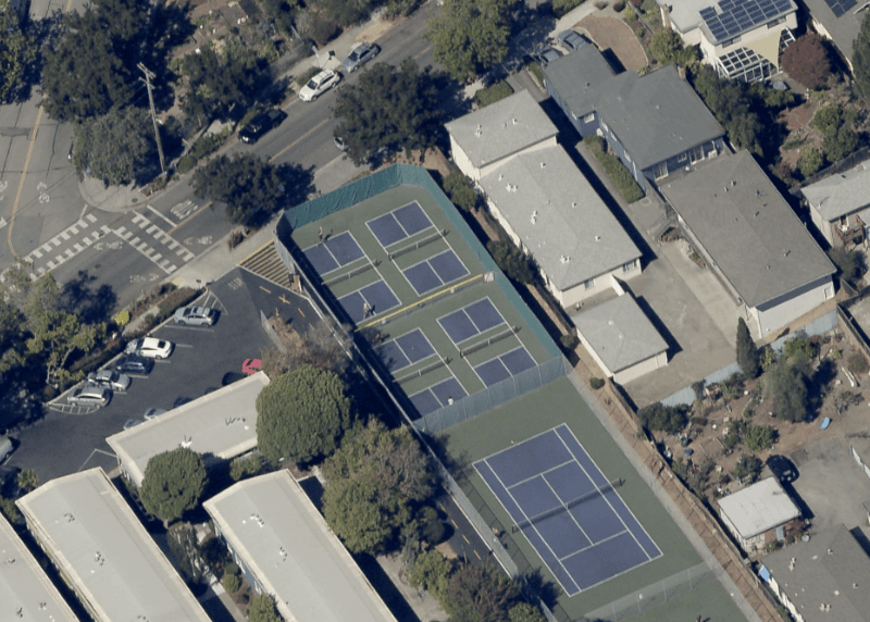 Brook Haven Middle School pickleball courts