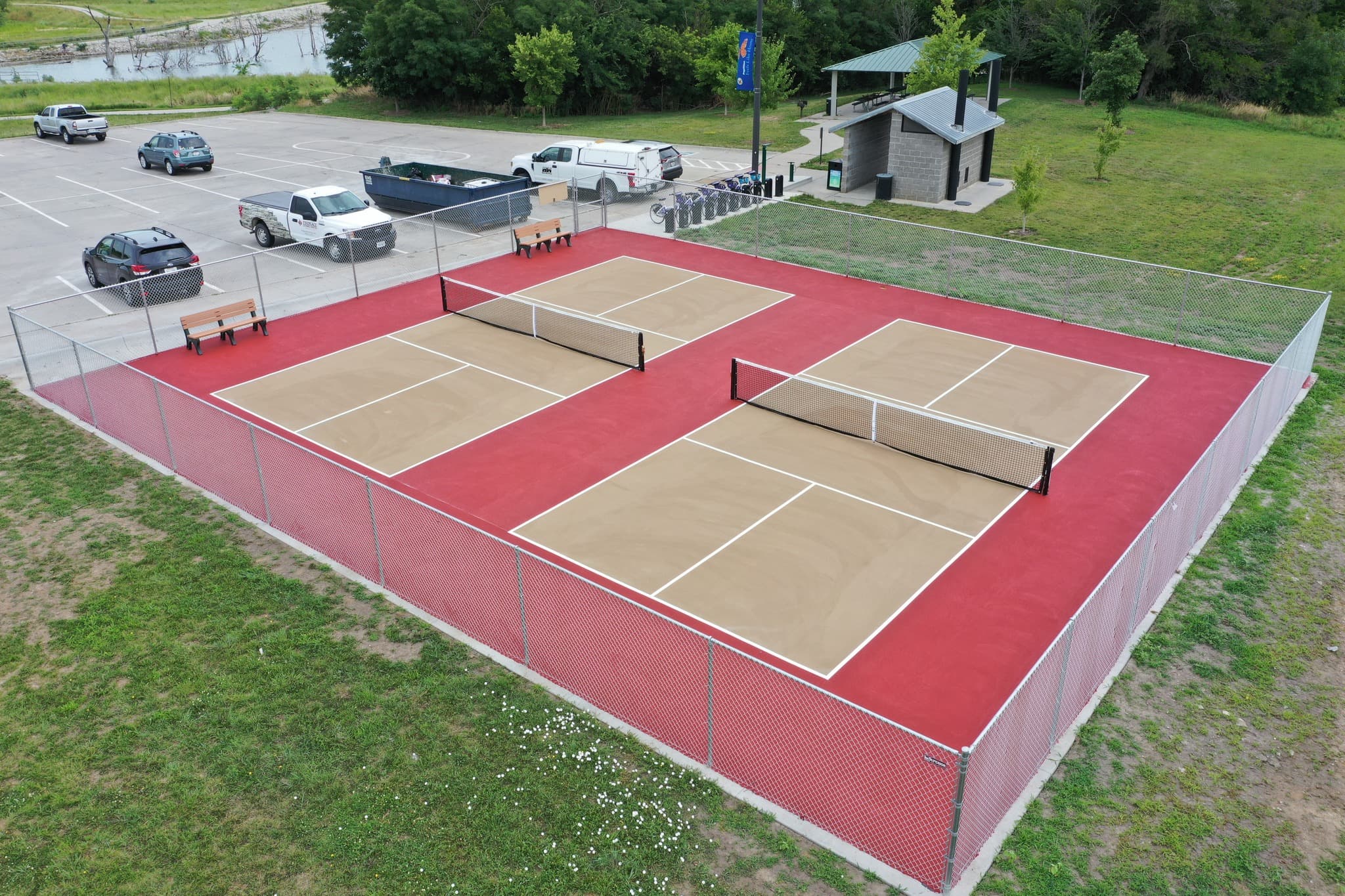 Prairie Queen pickleball courts