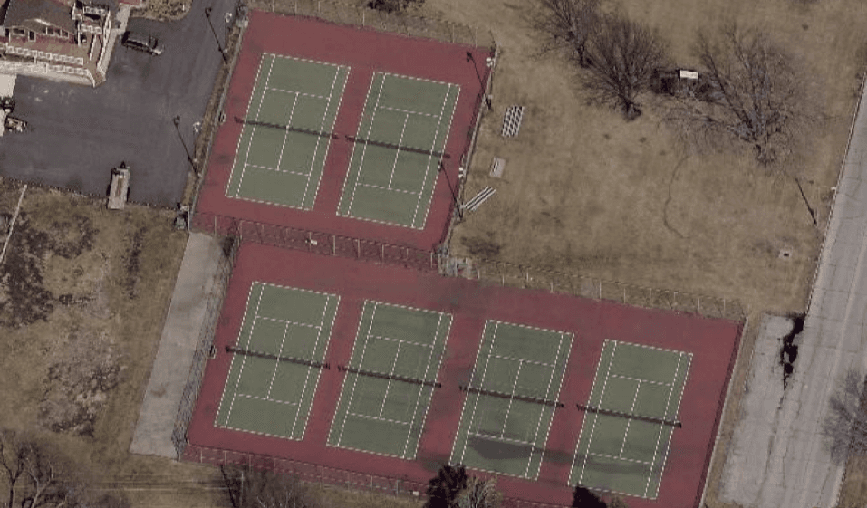 Aurora Heights Park pickleball courts