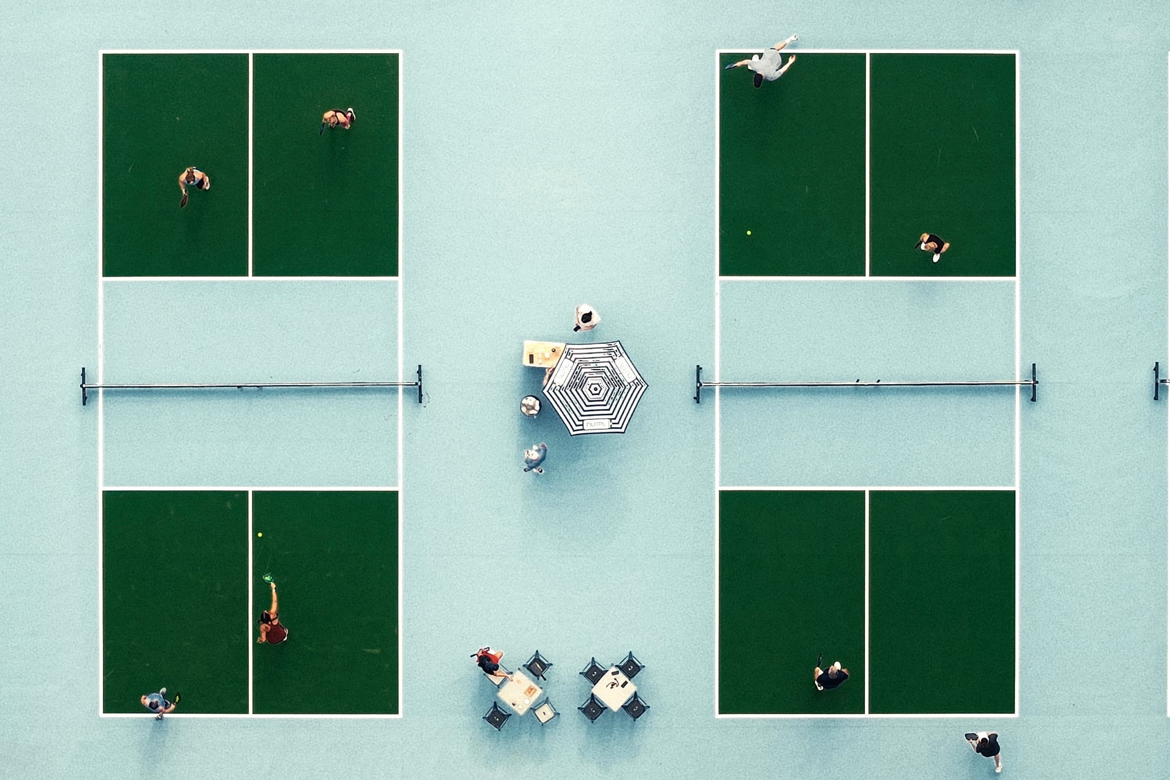 The Woods pickleball courts
