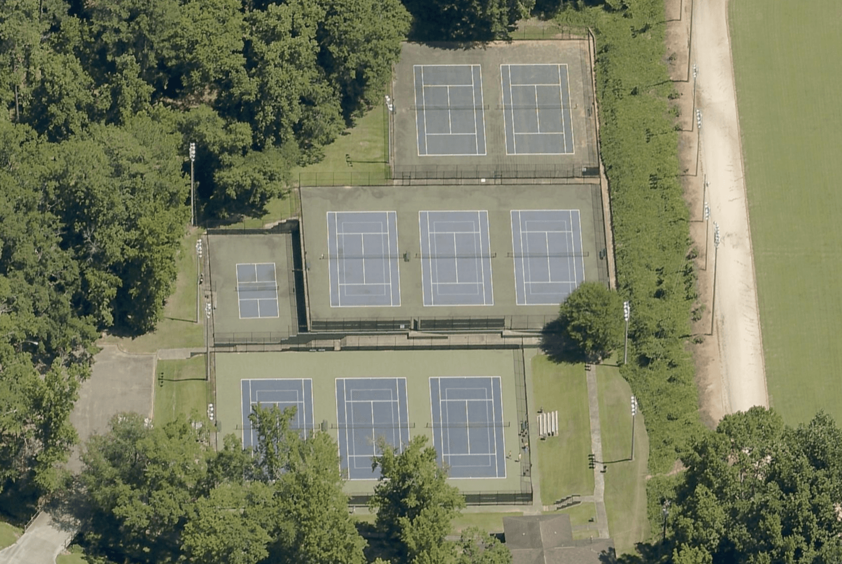 Opelika Calhoun Tennis Center pickleball courts