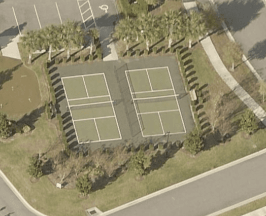 Scottsmoor at Halifax Plantation pickleball courts