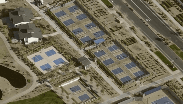 Sterling Grove Golf + Country Club pickleball courts