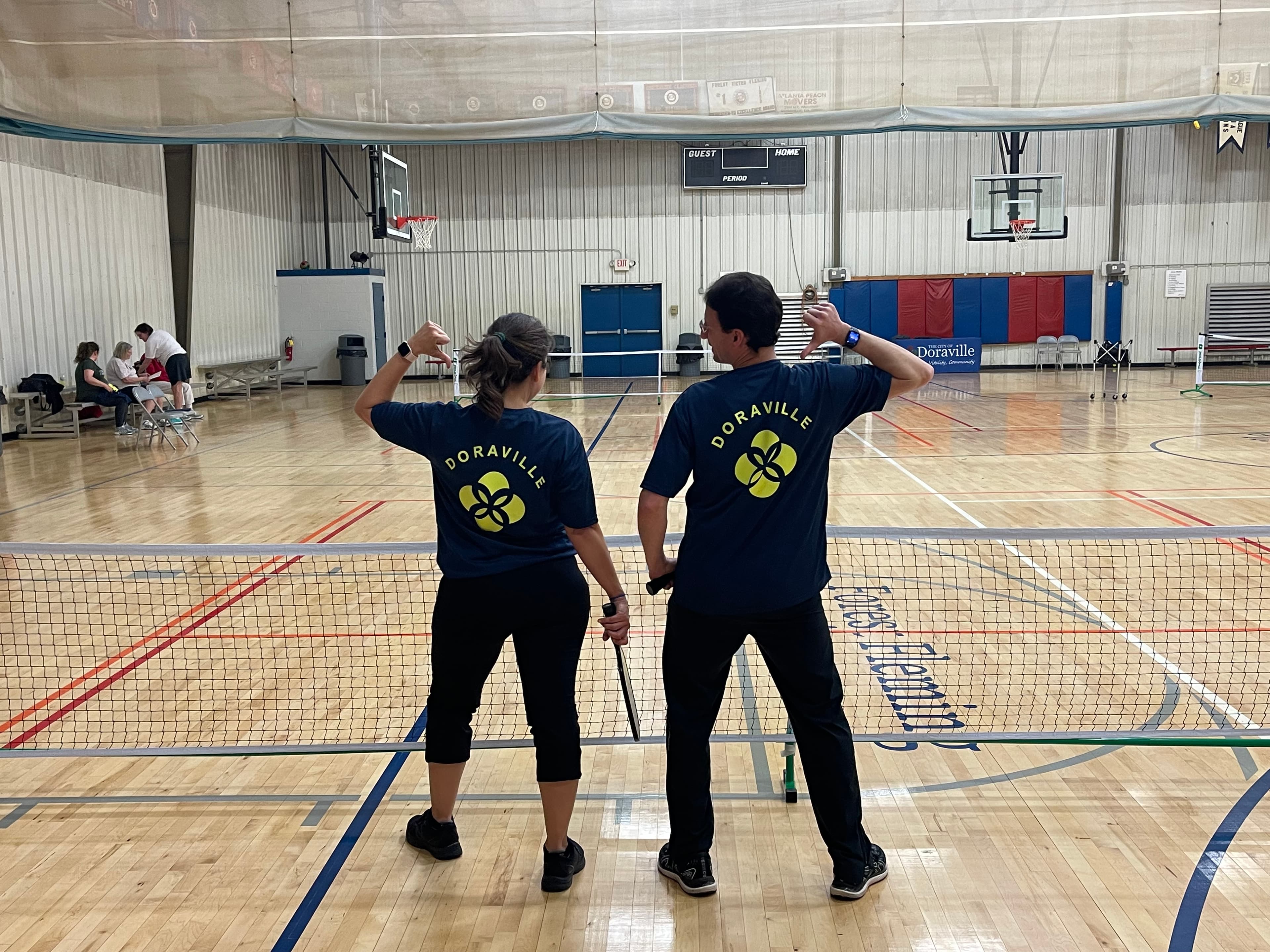 Forest Fleming Arena pickleball courts