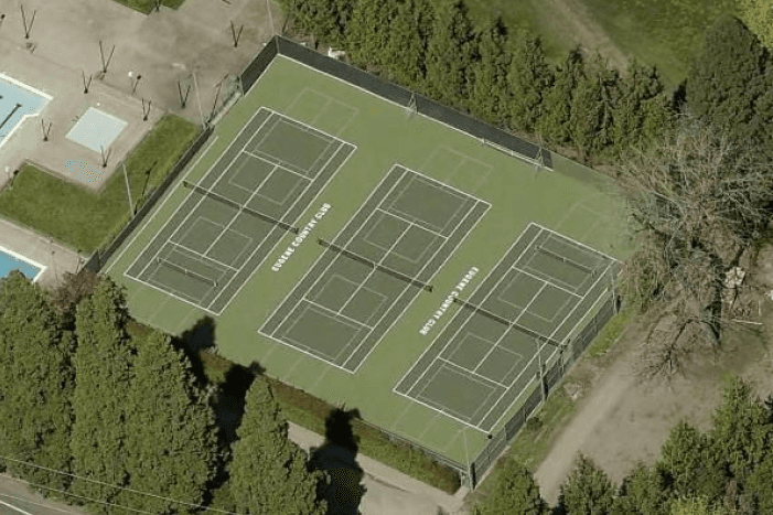 Eugene Country Club pickleball courts