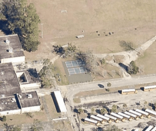 Robert D. Schroder Middle School pickleball courts