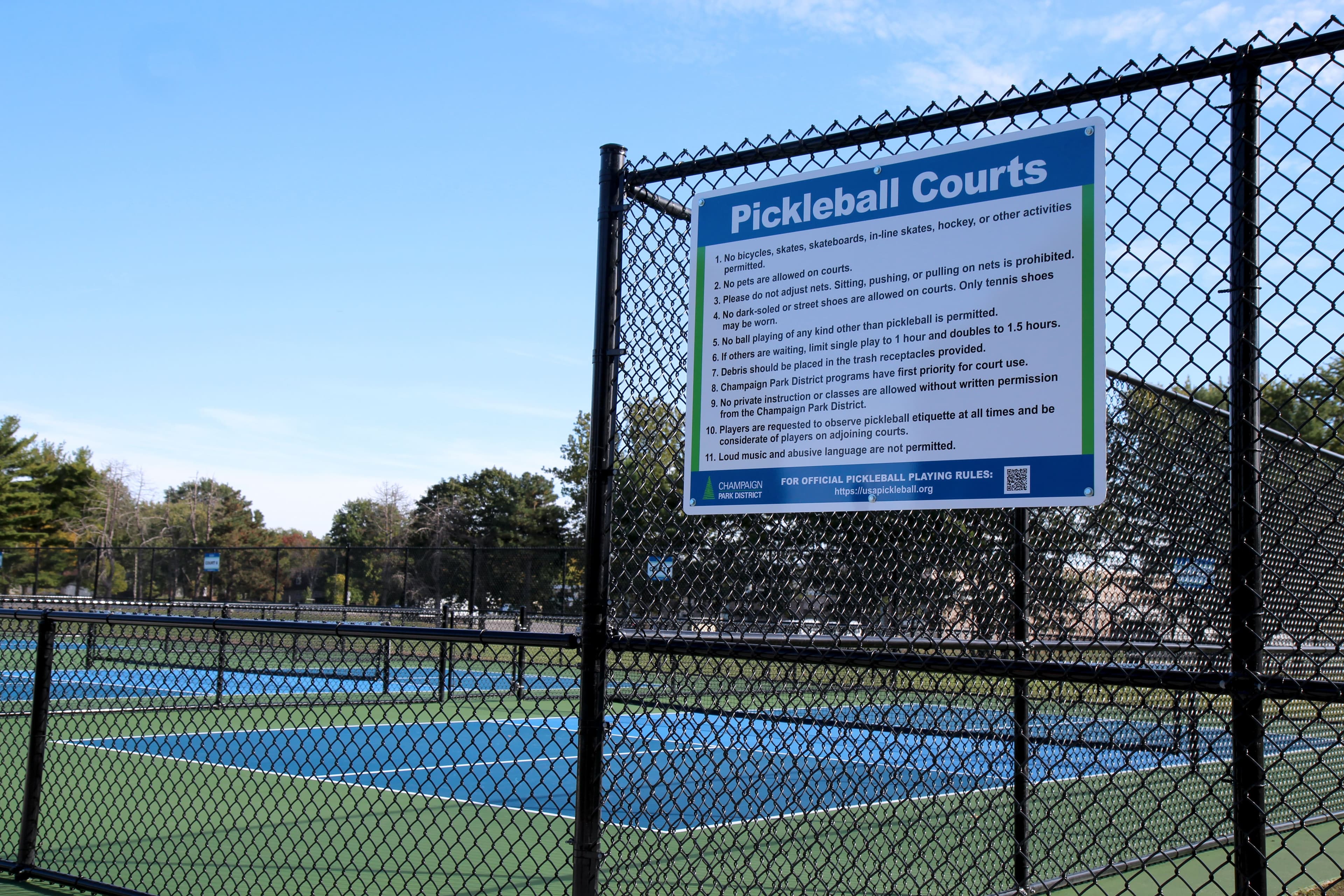 Centennial Park - Champaign pickleball courts
