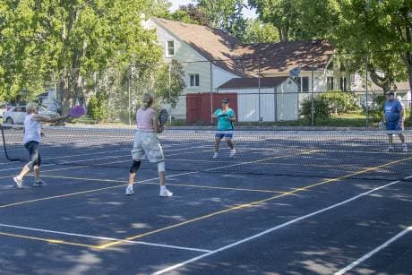 Kiwanis Mini Park pickleball courts