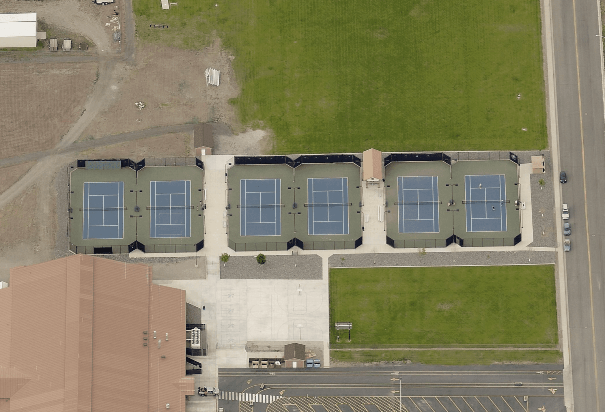 Cody Middle School Tennis Courts pickleball courts