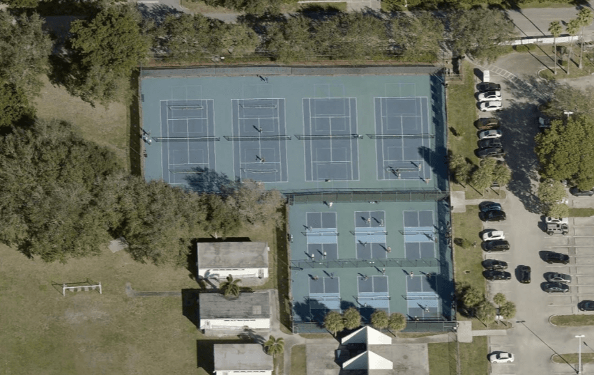 Sunrise Middle School pickleball courts