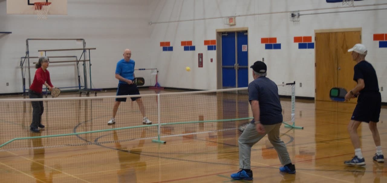 Transylvania Activity Center Gym pickleball courts