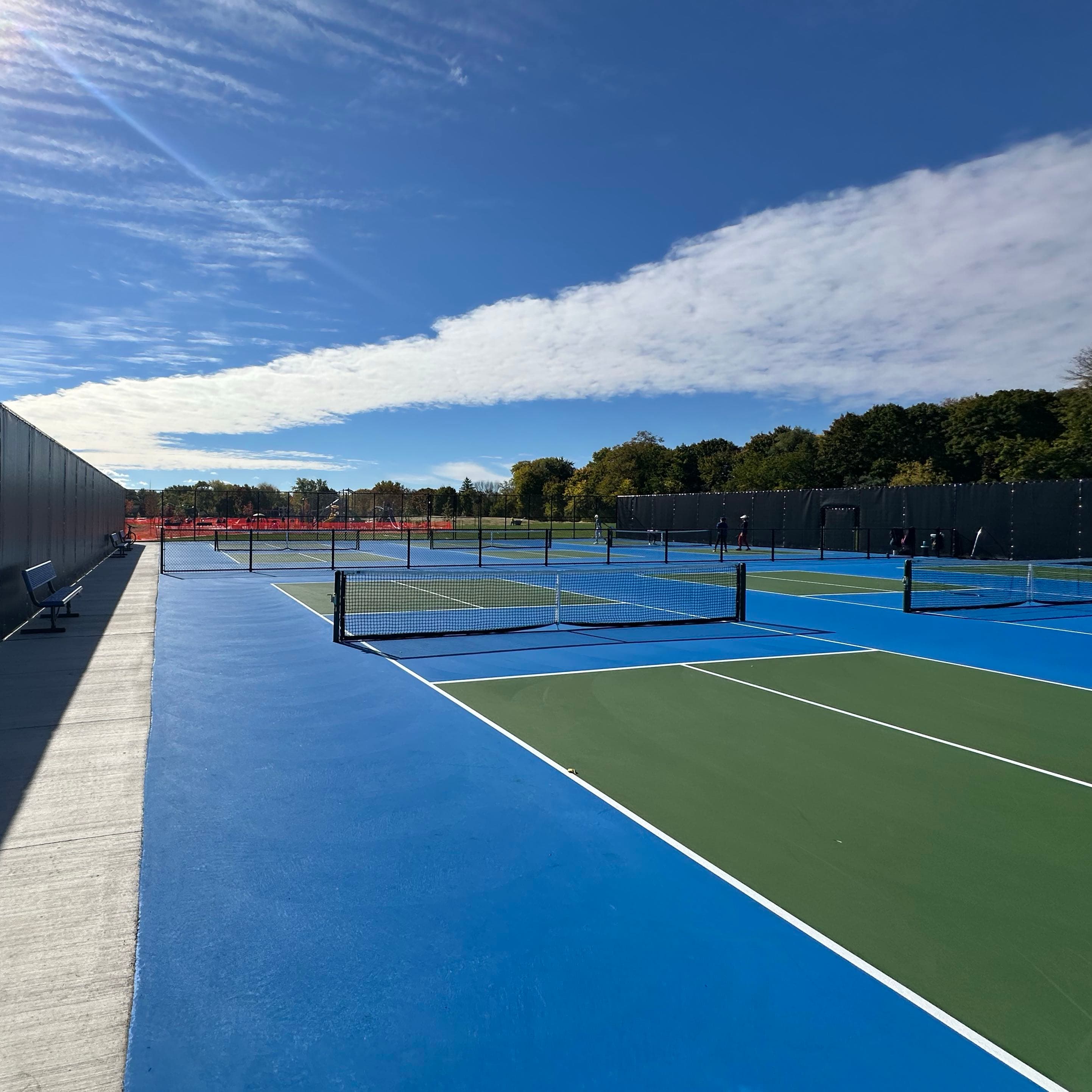 Nicholas-Dowden Park - North pickleball courts
