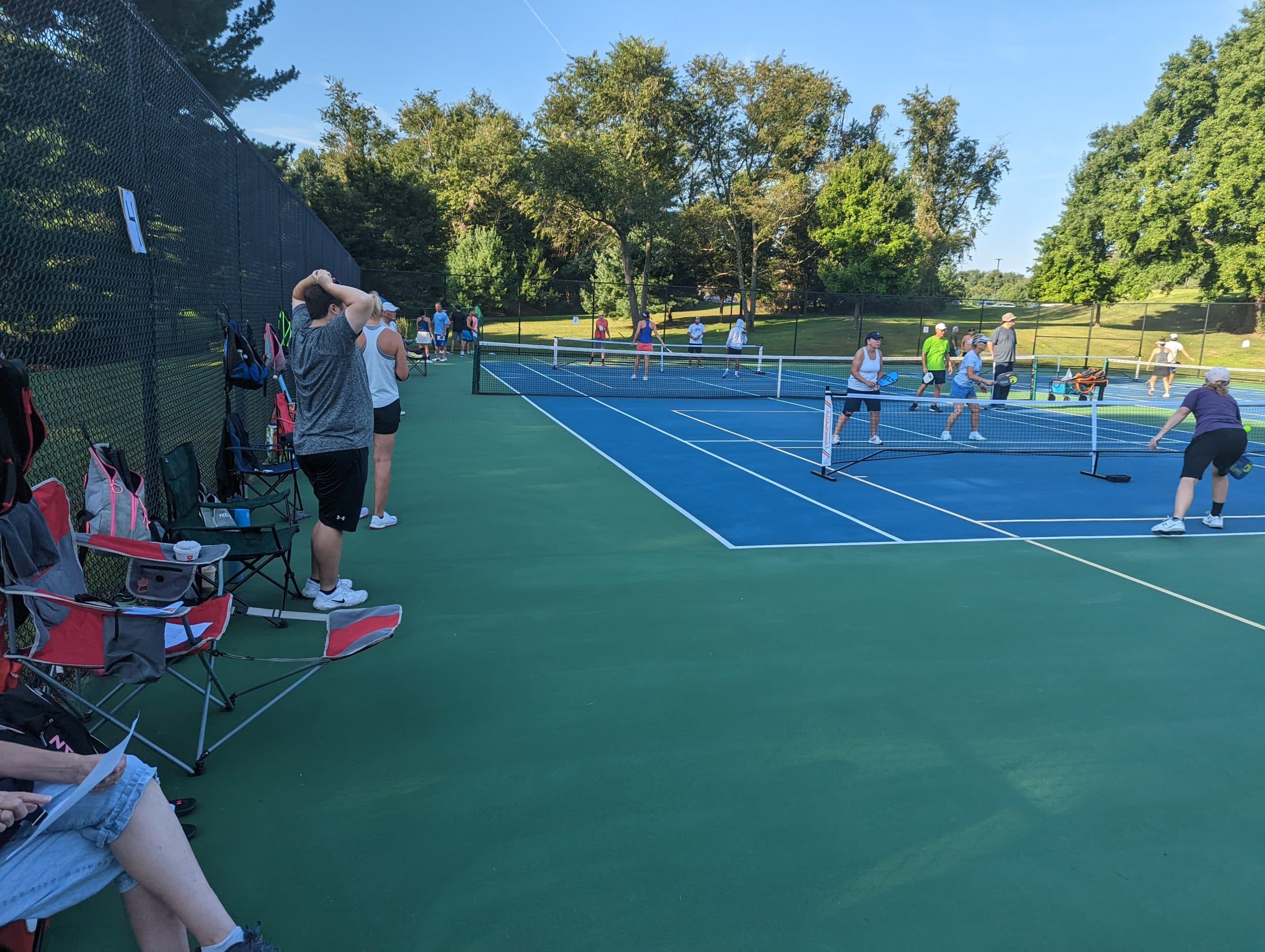Thunder Hill Elementary School pickleball courts