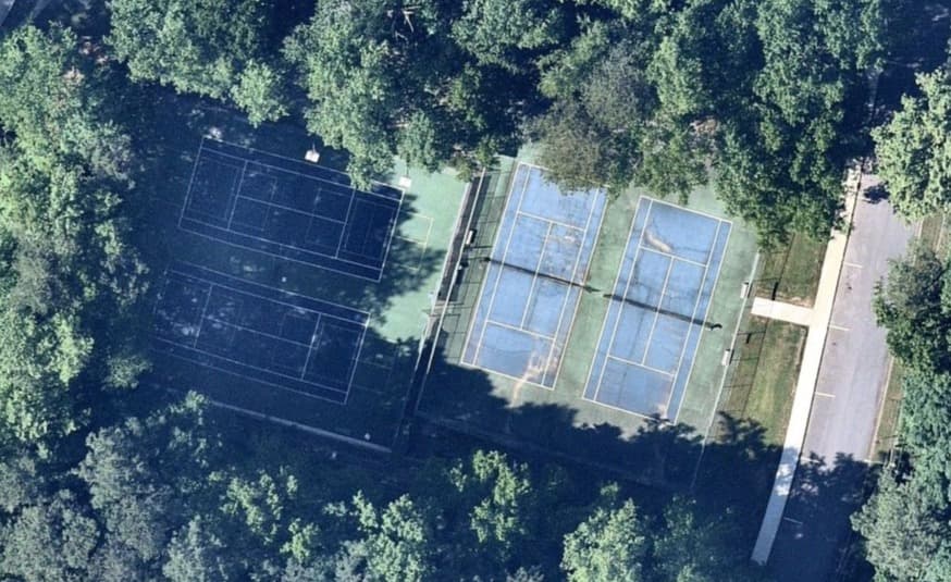 Rosenfeld Park pickleball courts