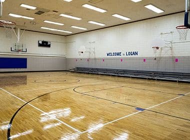 Logan Recreation Center pickleball courts
