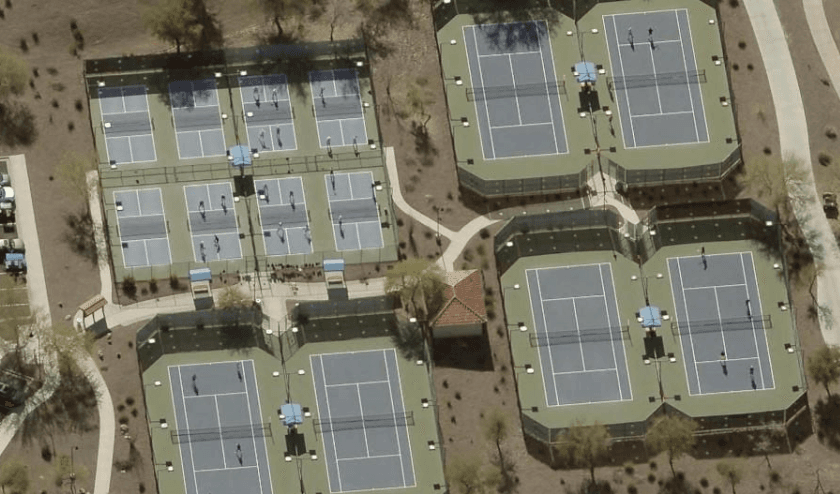 Sage Recreation Center pickleball courts