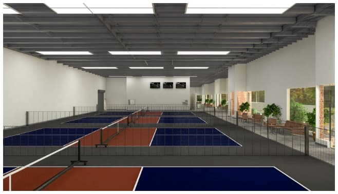 The Putaway Severna Park pickleball courts