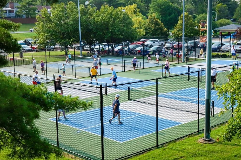 Bethalto Park pickleball courts