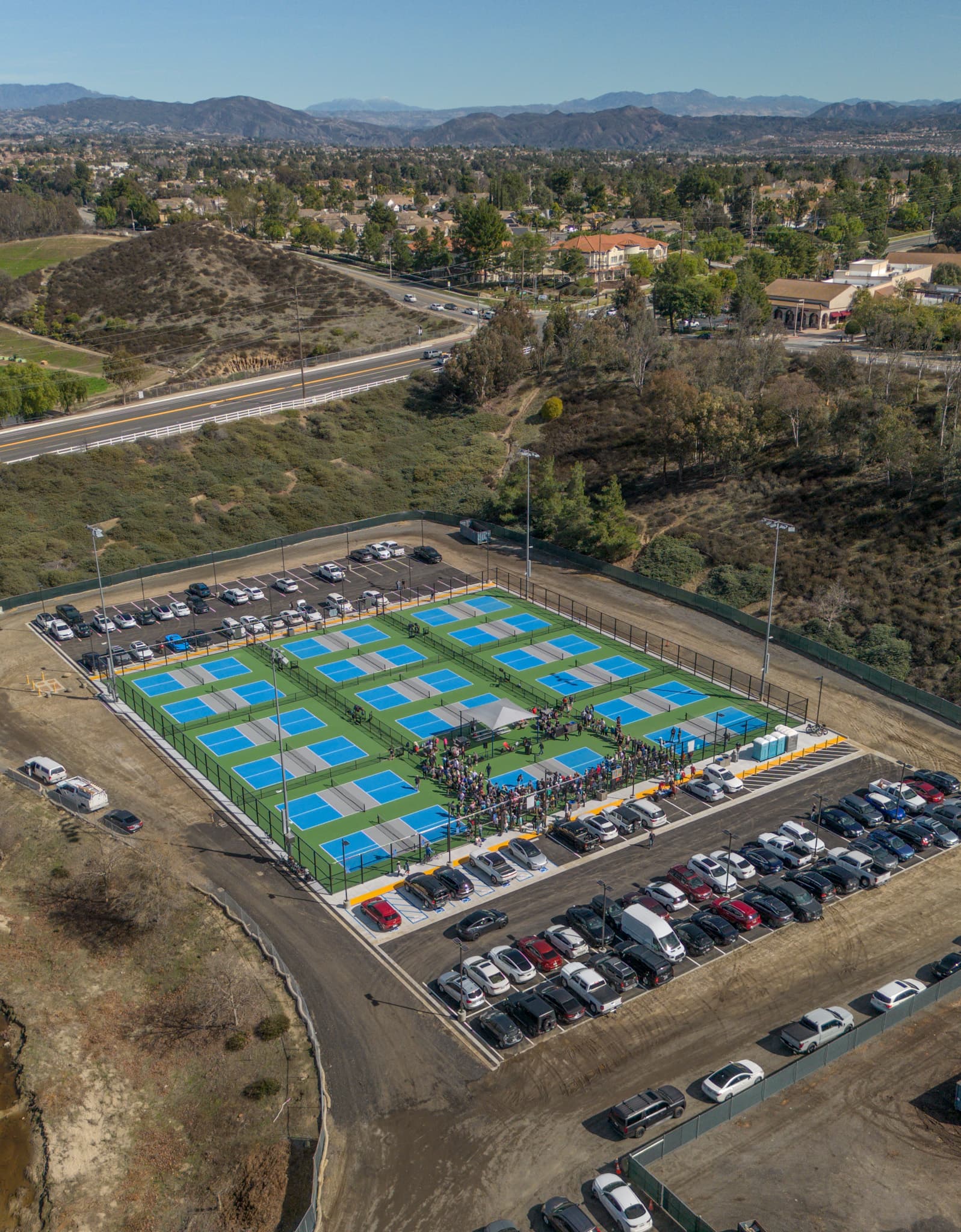 Temecula Pickleball Complex - Ronald Reagan Sports Park pickleball courts