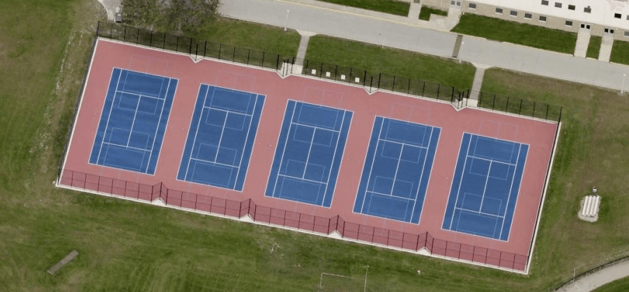 Wayne High School pickleball courts