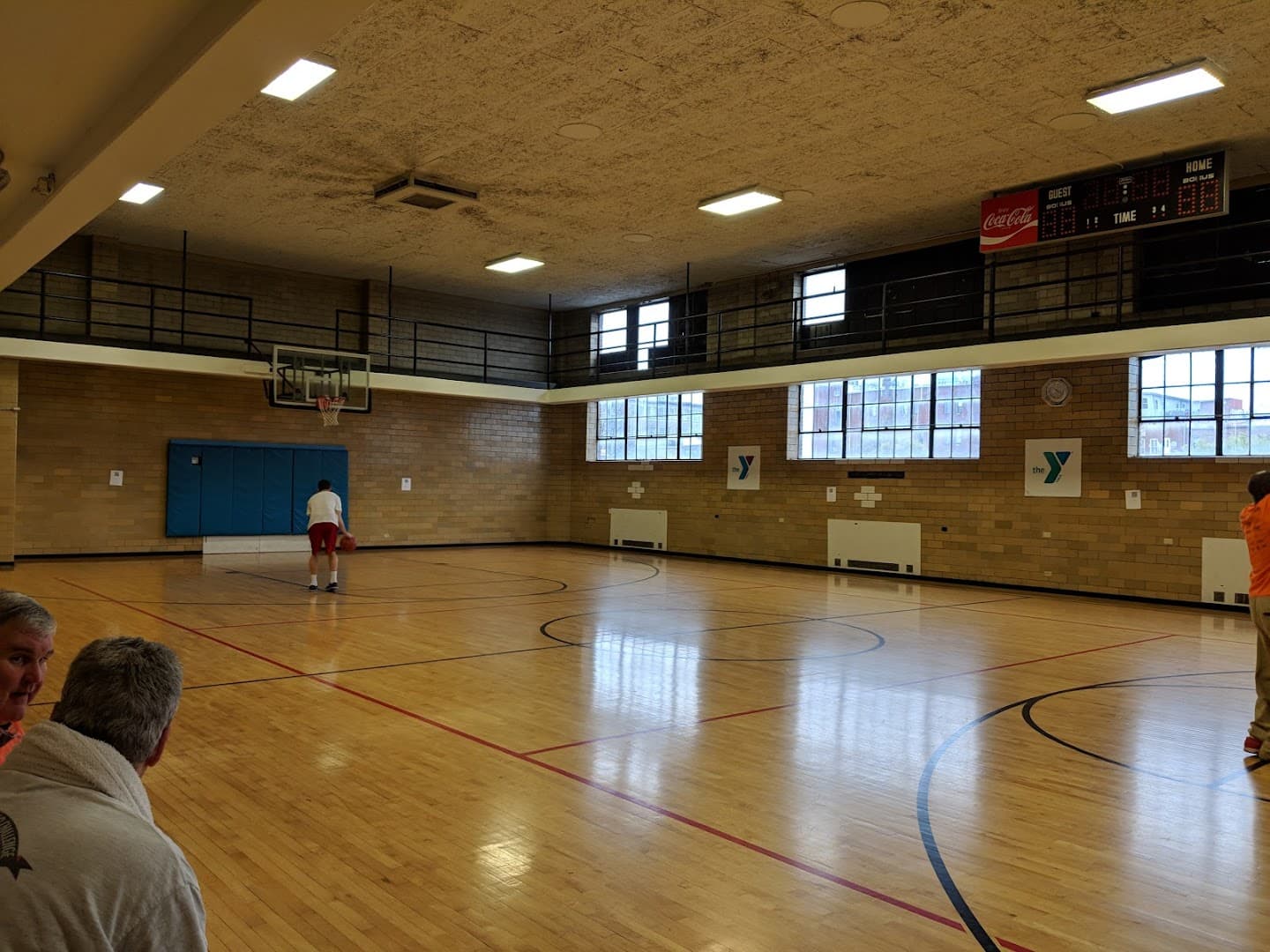 Downtown Richmond YMCA pickleball courts