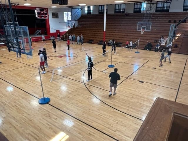 Jackson High School pickleball courts