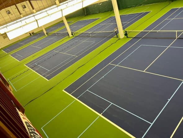 Capital Racquet & Fitness Center pickleball courts
