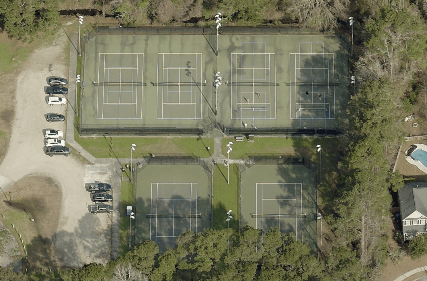 Alan Fleming Tennis Center - Johns Island Park pickleball courts