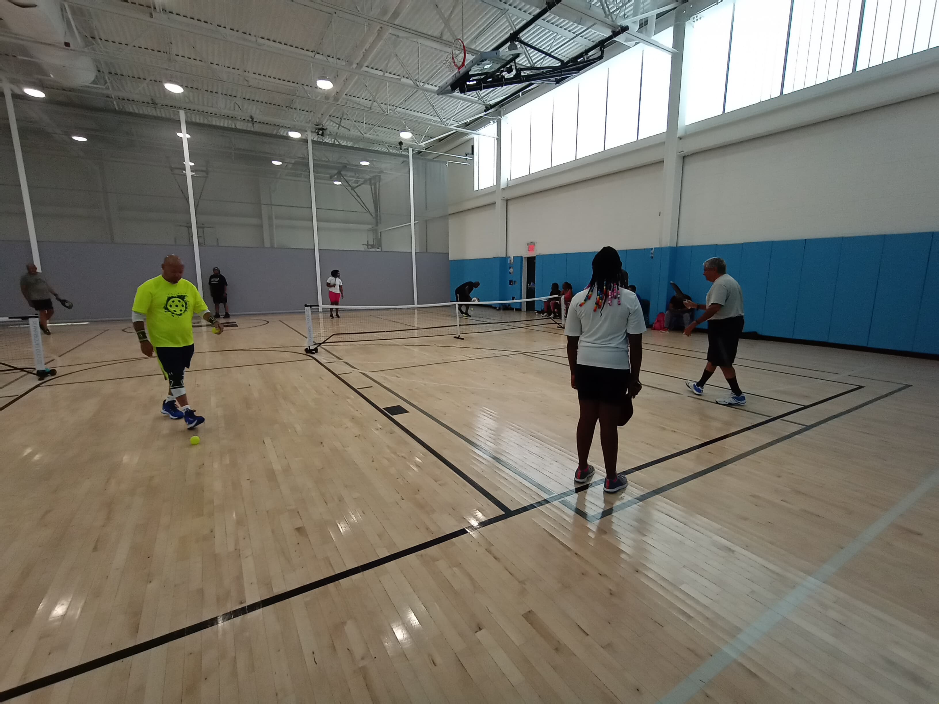 Northeast Bronx YMCA pickleball courts