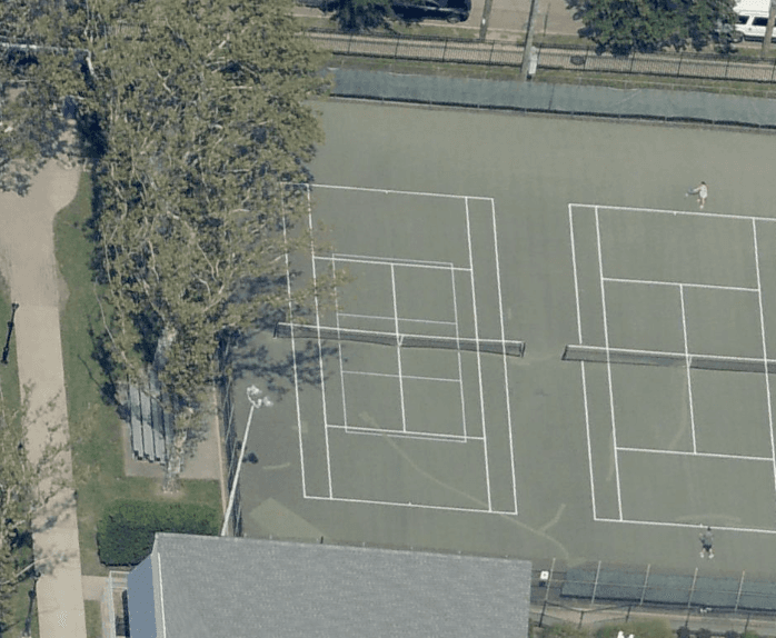 Manorhaven Beach park pickleball courts