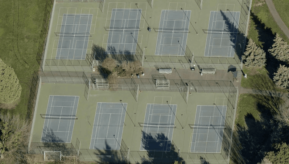 Fichtner Mainwaring Park pickleball courts