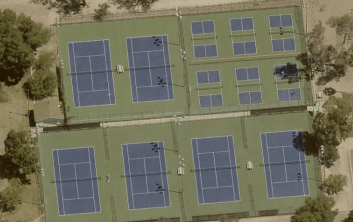 Himmel Park pickleball courts